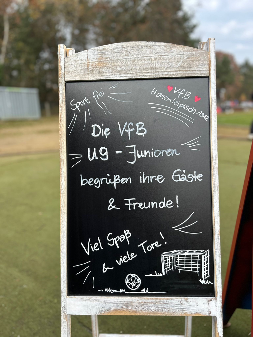 U9 Leistungsvergleich auf dem VfB Sportgelände