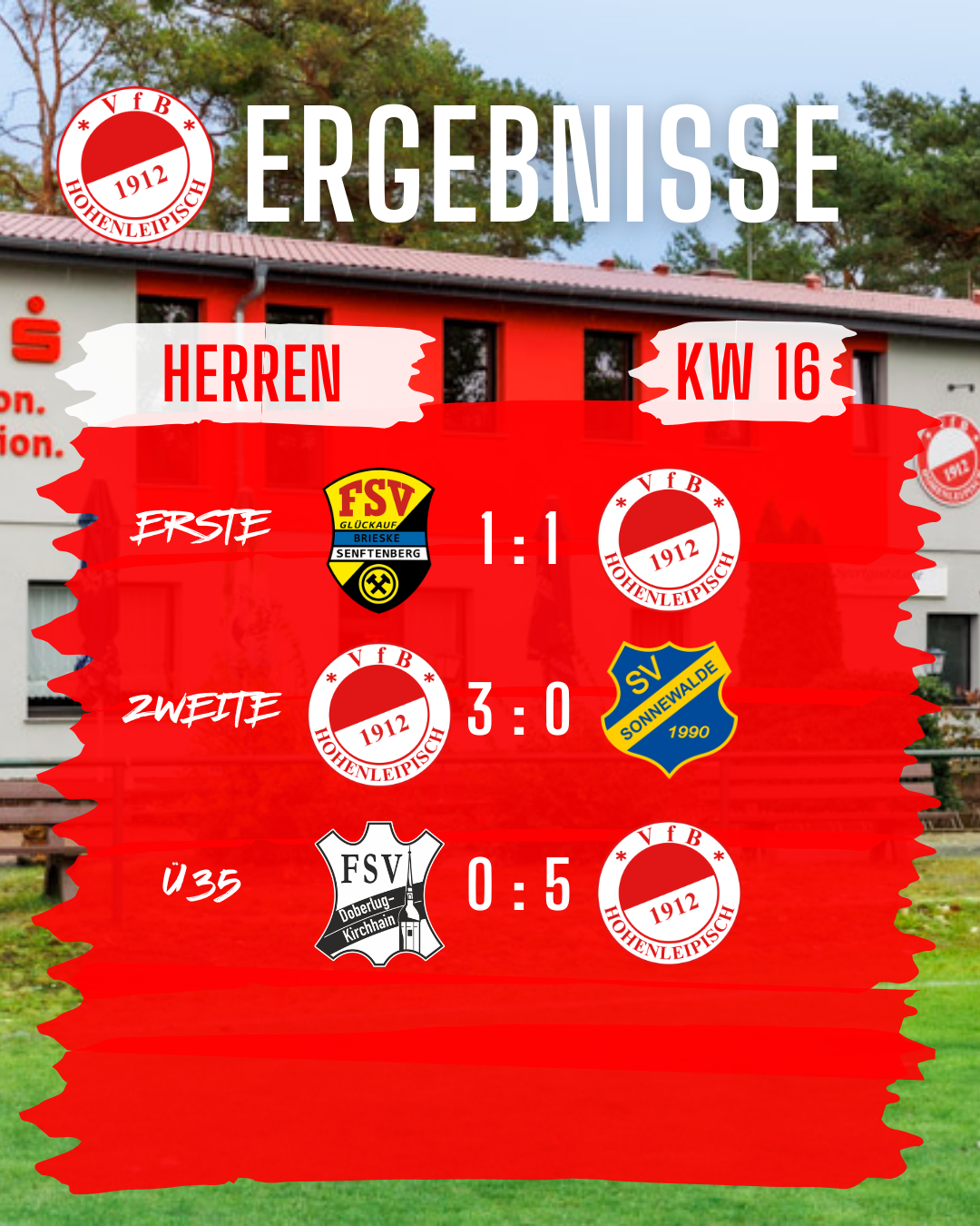 Ergebnisse KW16