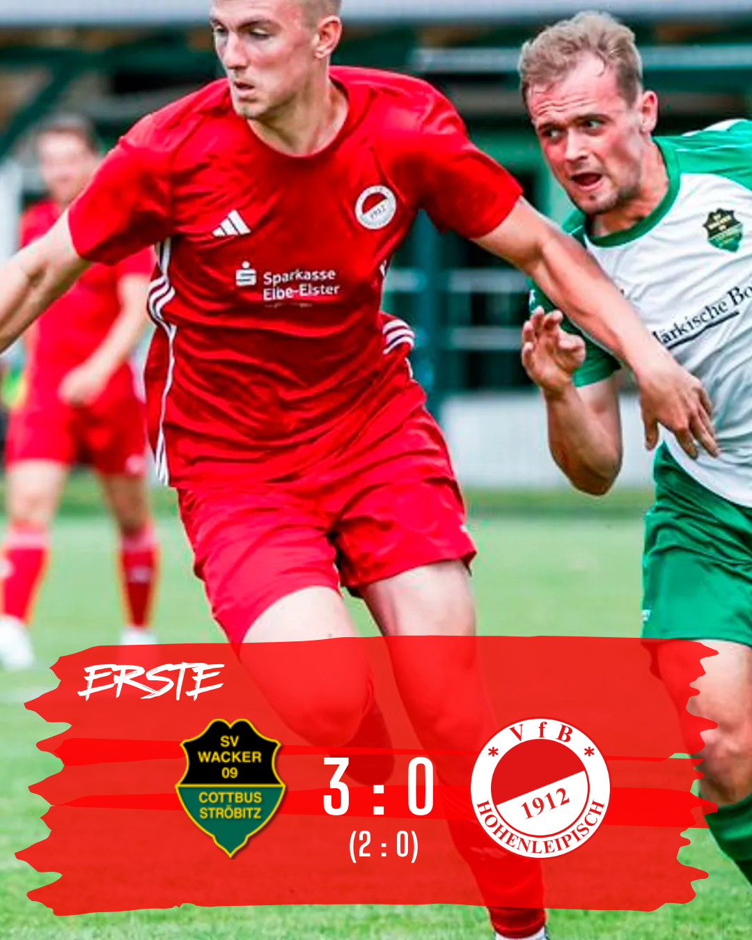 SV Wacker 09 Cottbus-Ströbitz : VfB ERSTE