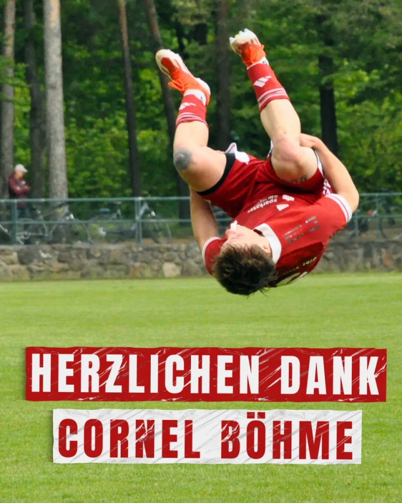 Cornel Böhme - Verabschiedung