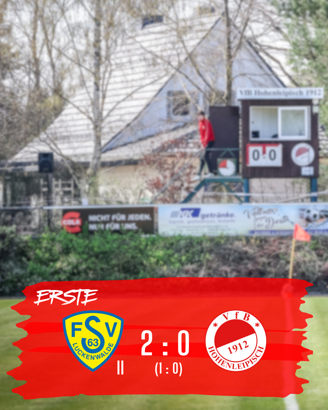 FSV 63 Luckenwalde II : VfB ERSTE