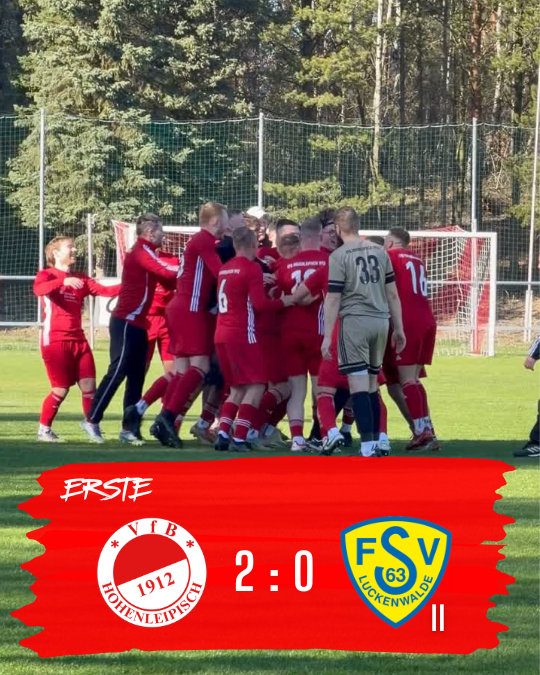 VfB ERSTE : FSV 63 Luckenwalde II