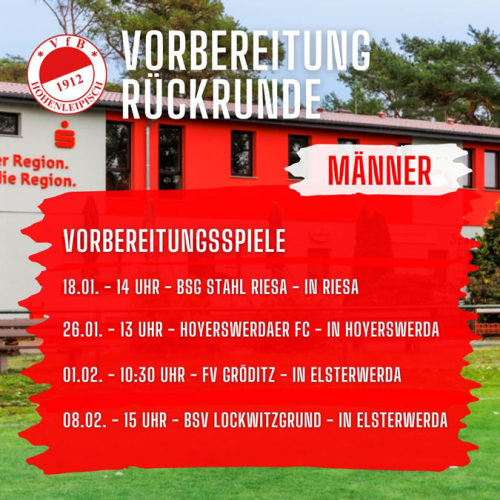 vorbereitung rueckrunde